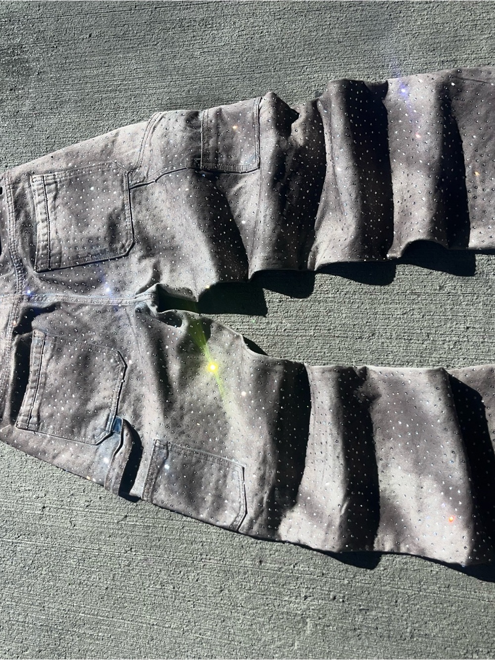 PC Rhinestone jeans “galaxy”collection - Picture 5 of 12